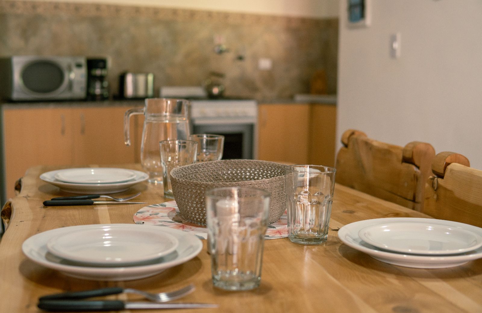 Living, comedor y cocina