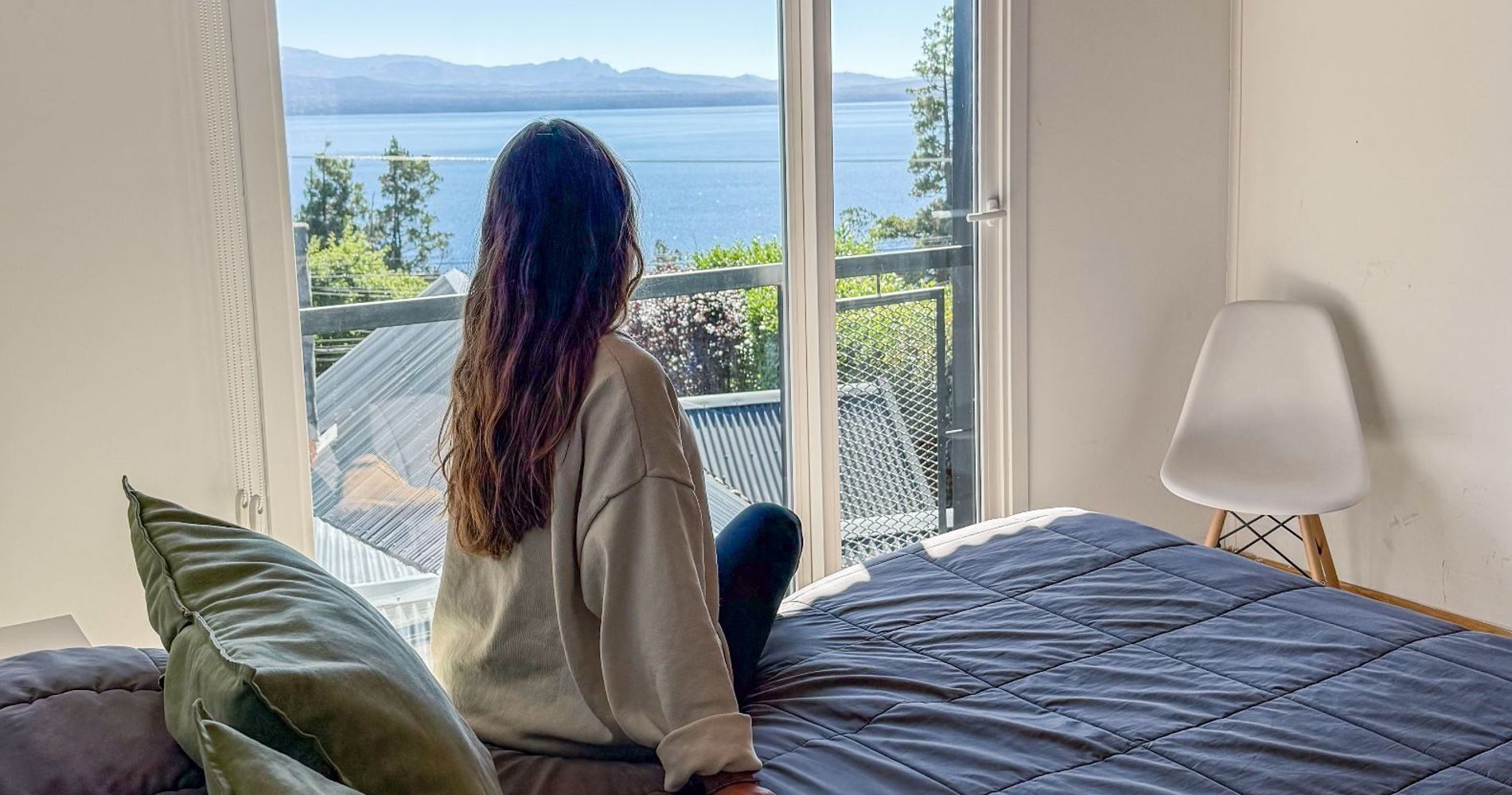 Lake Nahuel Huapi from the window