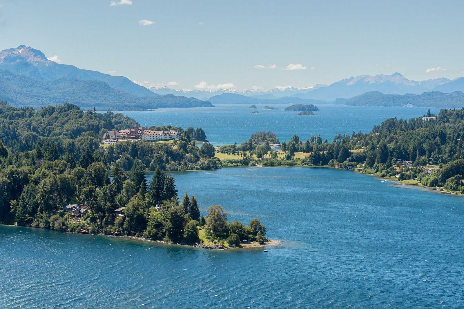 The Llao Llao peninsula, along Av. Bustillo