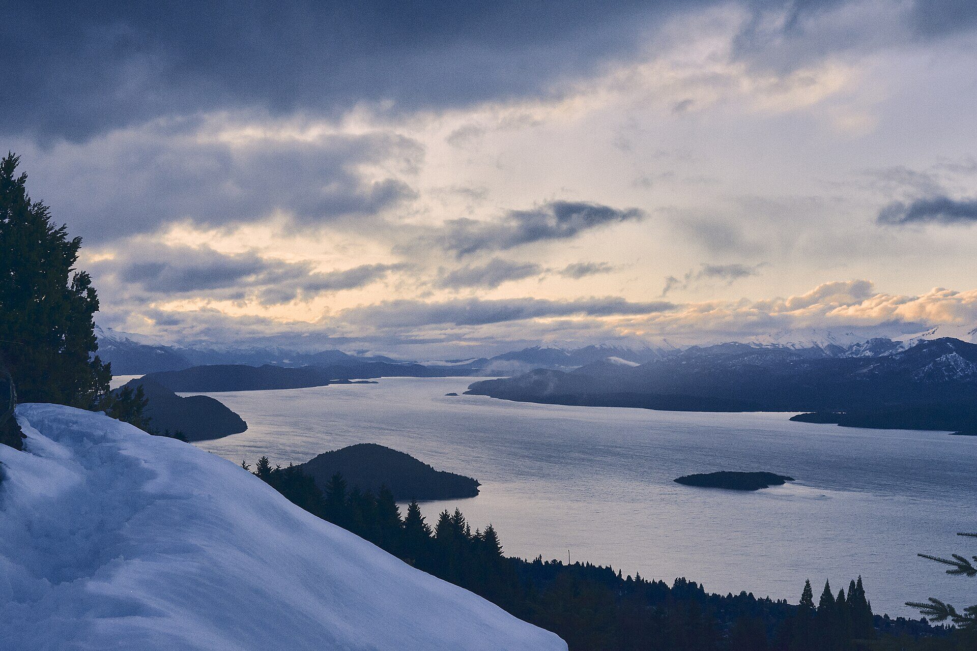 Lake Nahuel Huapi from Cerro Otto